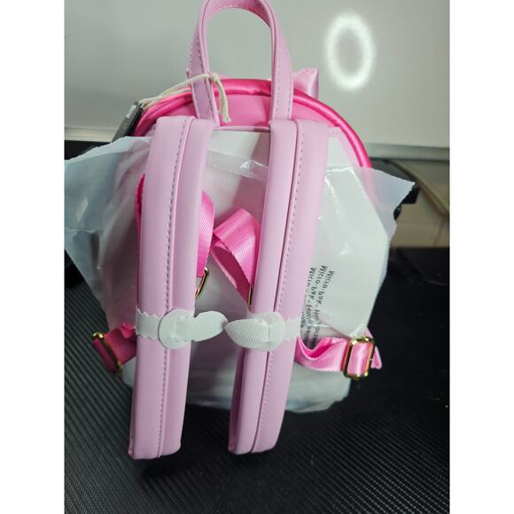 NWT Loungefly Disney Cinderella Pink Dress 75th Anniversary Backpack - Picture 5 of 9
